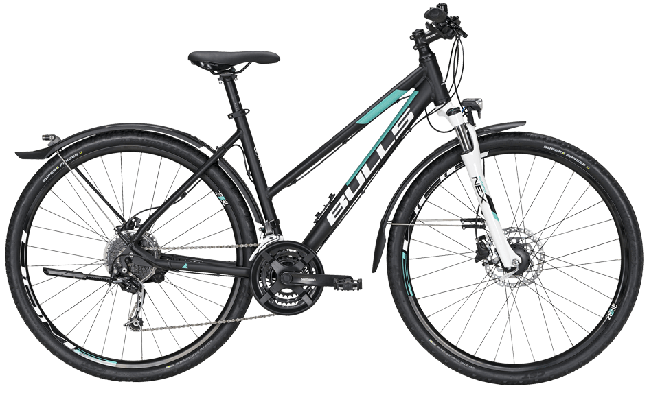 Bulls Cross Street Disc Trapez Bulls Cross Street Disc mit 27.Gang Shimano Deore Kettenschaltung und hydraulischen scheibenbremsen
