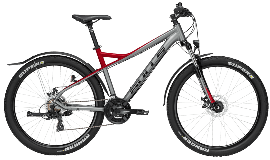 Bulls Sharptail Street 2 Rot Bulls Sharptail Street 2 mit Shimano Kettenschaltung und Scheibenbremsen