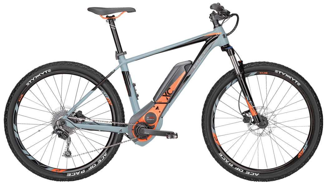 Bulls Six50 E1 Grau Bulls E-Mountainbike mit Bosch Motor und Shimano Kettenschaltung