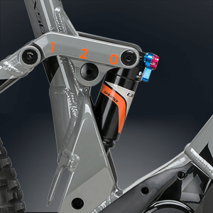 SR Suntour mit 120mm Federweg