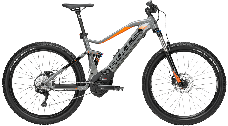 Bulls Six50 EVO TR1 Bulls Fully mit Bosch Mittelmotor und Shimano Kettenschaltung und Hydraulischen Scheibenbremsen