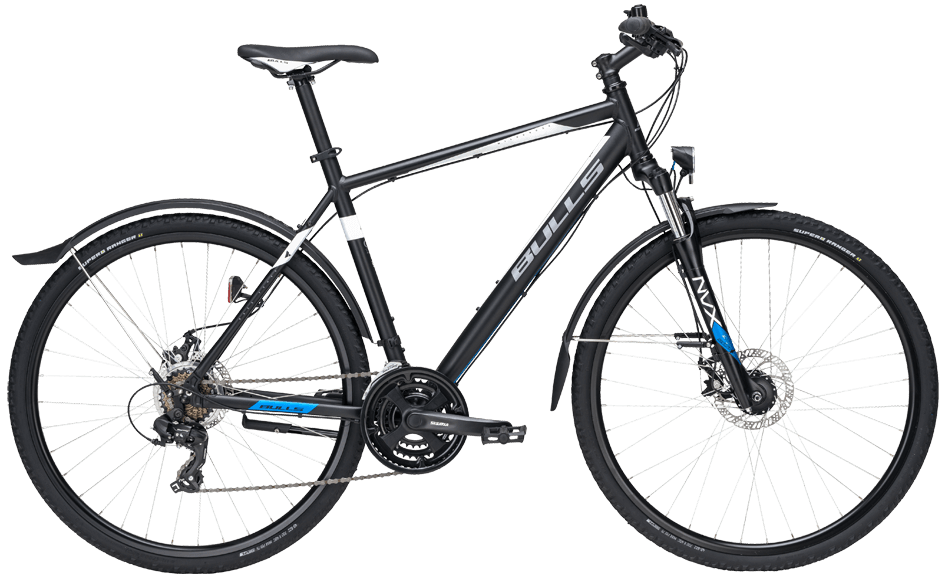 Bulls Wildcross He Bulls Wildcross mit Shimano kettenschaltung und verstellbarer Federgabel