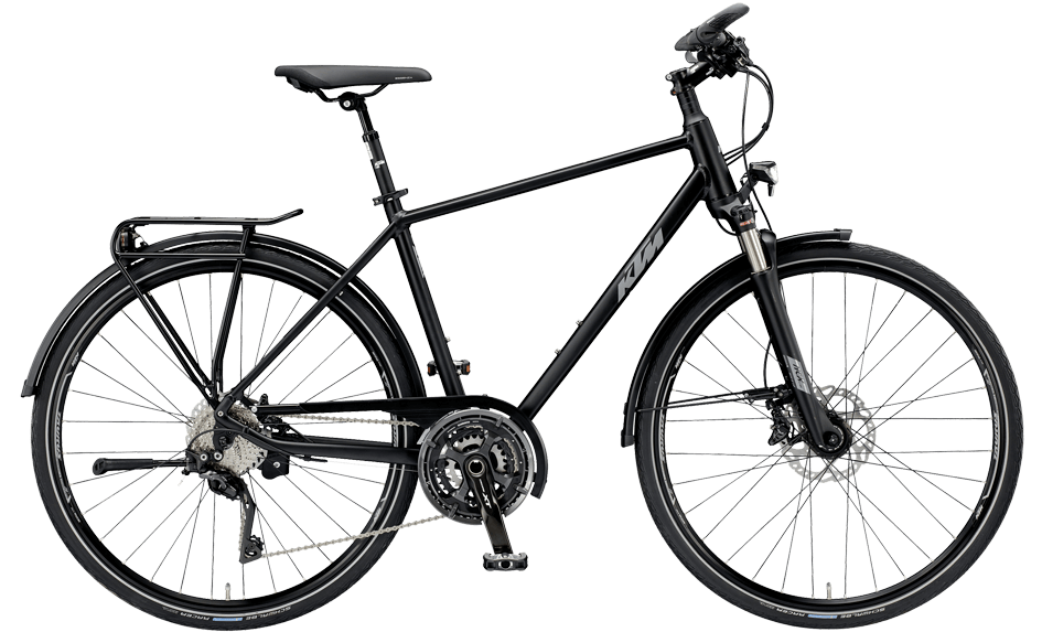 KTM Trentino Light He KTM Trentino Light mit Shimano XT Kettenschaltung und Shimano Scheibenbremsen