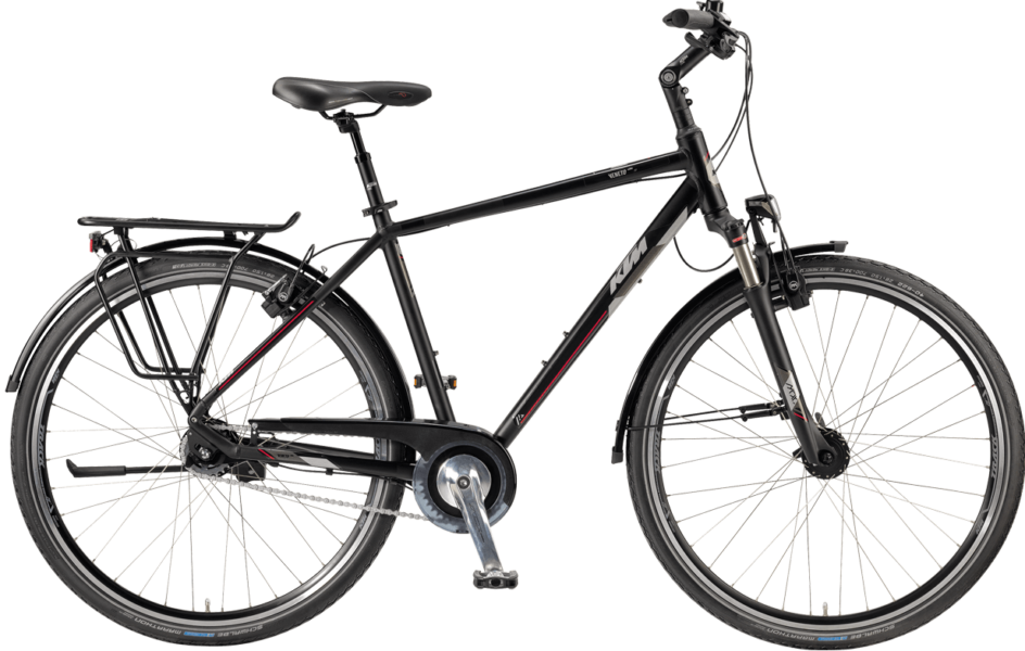 KTM Veneto 11 He Schwarz KTM Trekkingrad mit shimano 11 Gang Alfine schaltung und magura Felgenbremsen