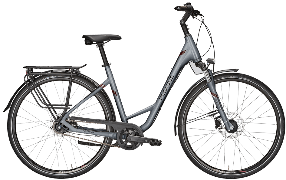 Pegasus Opero SL Wave Grau Pegasus Opero SL mit Shimano Nabenschaltung und Shimano Scheibenbremsen