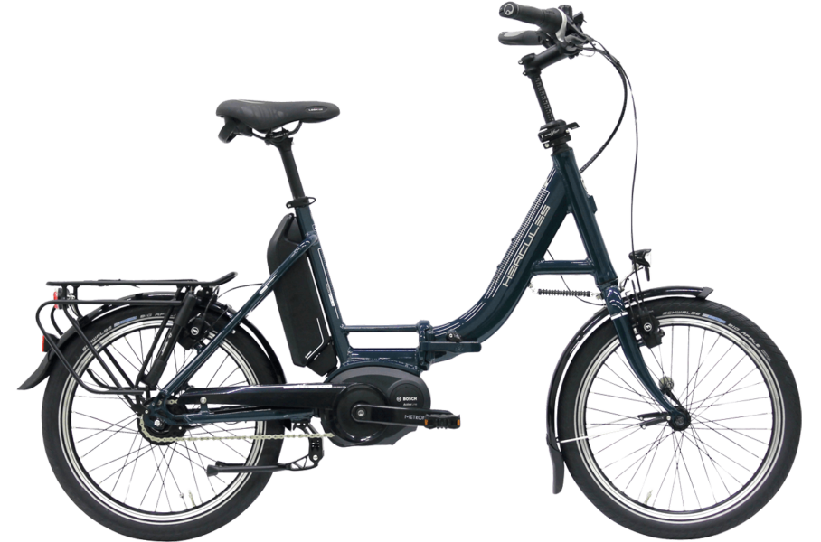 Hercules Rob Fold E Bikes Klapprad von Hercules mit Bosch Motor, Shimano Schaltung und Magura Bremsen