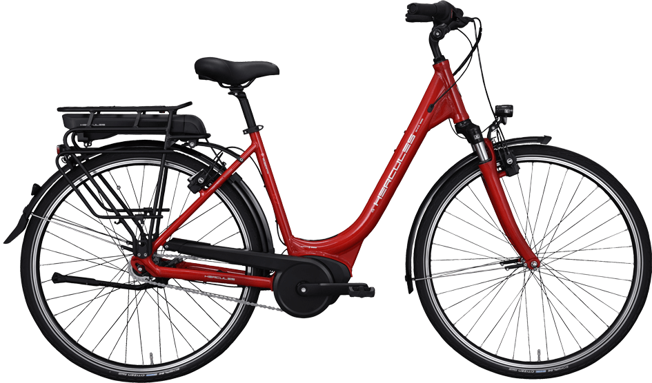 Hercules Roberta R7 Wave Rot Hercules Roberta mit Shimano 7.Gang Nabenschaltung mit Rücktrittbremse und Hydraulischen Magura Felgenbremsen