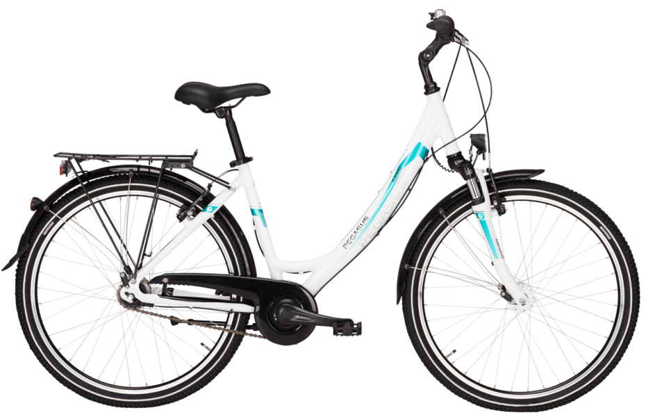 Pegasus Piazza 26 Wave weiß Pegasus Piazza Wave weiß mit shimano Nabenschaltung und suntour federgabel