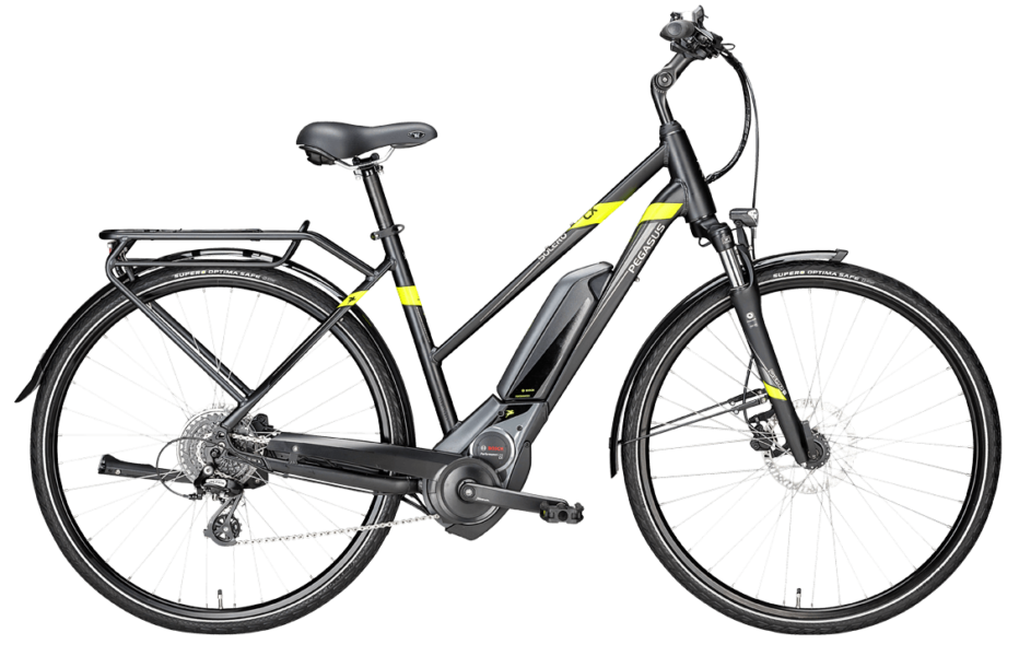 Pegasus Solero E8 Sport CX Pegasus Pedelec mit Bosch Mittelmotor und shimano scheibenbremse