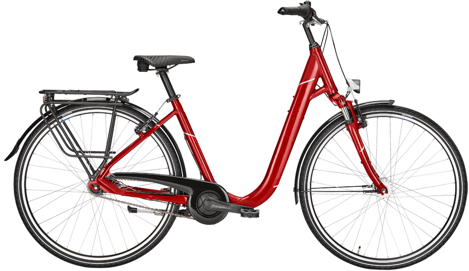 Pegasus Comfort SL 7 28 Rot Pegasus Comfort mit Shimano Nabenschaltung und Rücktrittbremse und Suntour Federgabel