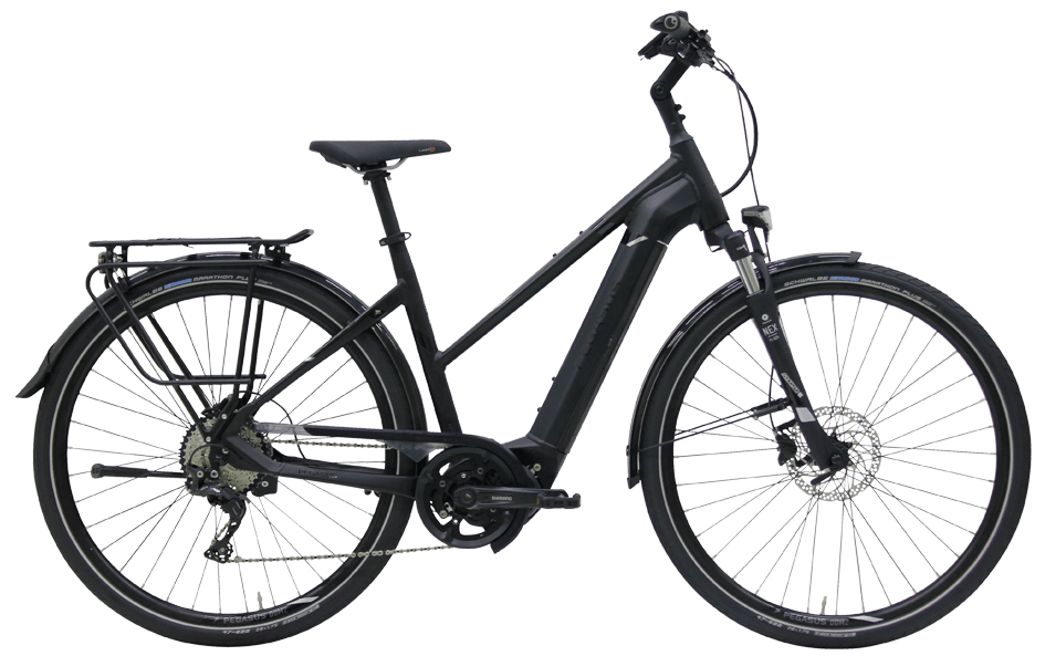 Pegasus Opero EVO Trapez Pegasus Opero EVO mit Shimano Steps Mittelmotor und Shimano Kettenschaltung