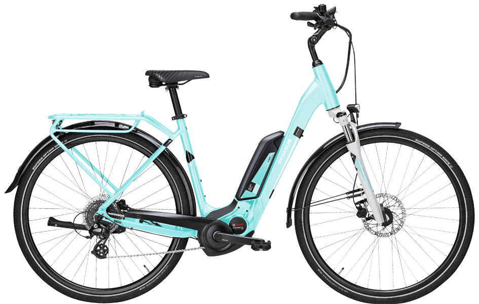 Pegasus Solero CX Wave Blau Pegasus Solero CX mit Bosch Mittelmotor und Kettenschaltung