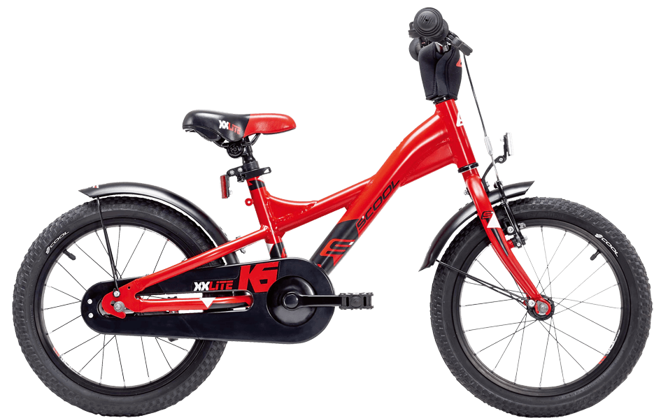 Scool XXlite Alu 16 Rot XXlite Alu 16 mit Kettenschutz
