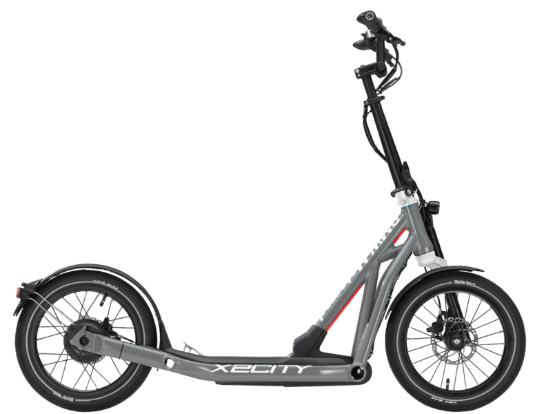 BMW X2City E-Scooter Grau