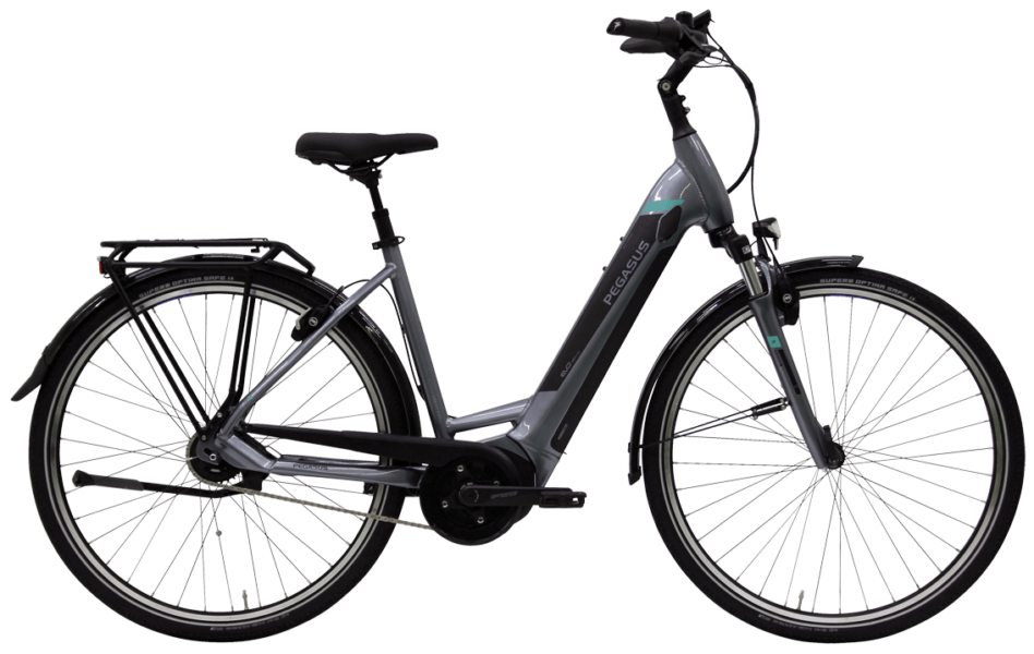 Pegasus Premio EVO 5F Wave Pegasus Premio mit Bosch Mittelmotor Performance und 5.Gang nabenschaltung Shimano mit Freilauf Nabe