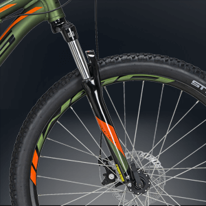 Sr Suntour Federgabel mit 100mm Federweg