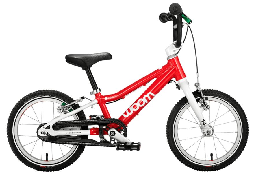 Woom 2 Rot Woom 2 in Rot und 14 Zoll
