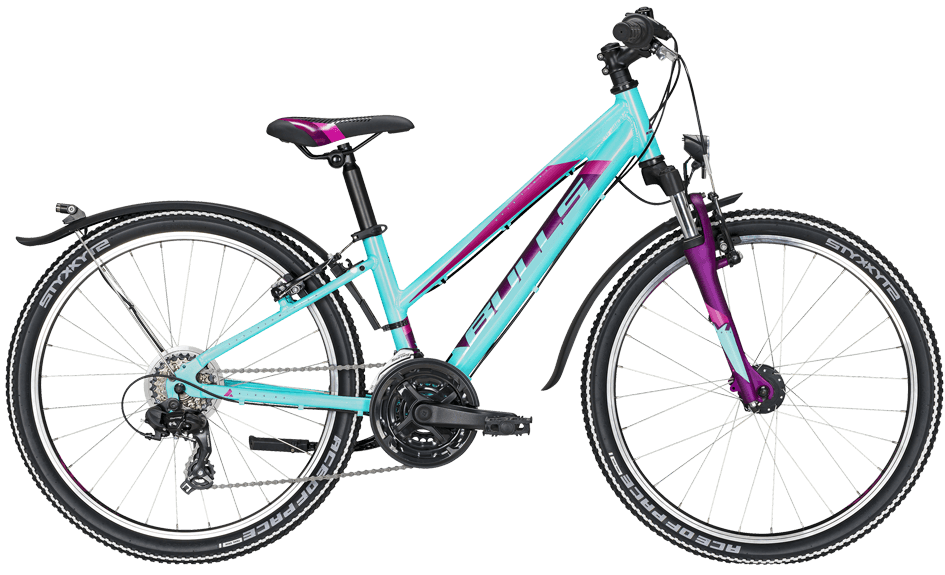 Bulls Tokee Street 24 Blau Da Bulls Tokee Street 24 zoll mit 18.Gang Shimano Kettenschaltung und Nabendynamo