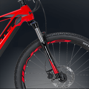 Bulls Sr Suntour Federgabel mit Lockout hebel